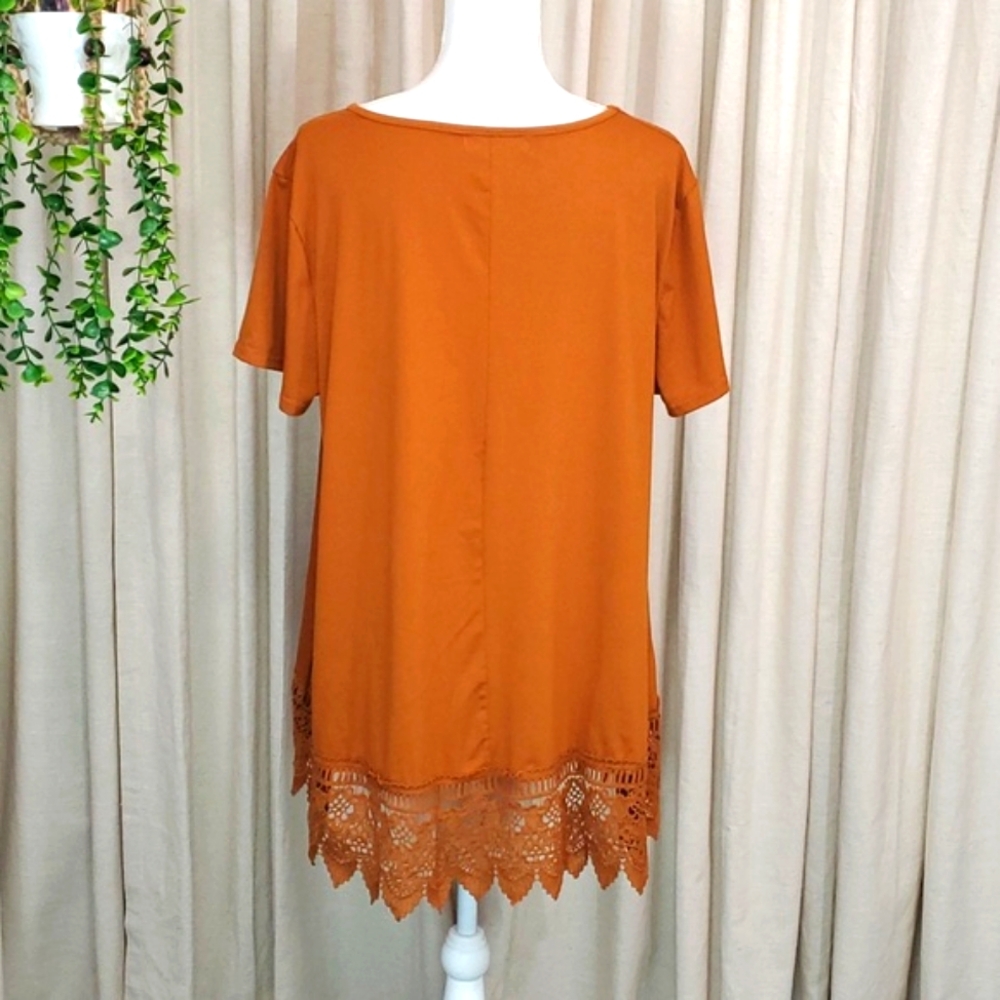 Size 2X Rust Top - Picture 3 of 7